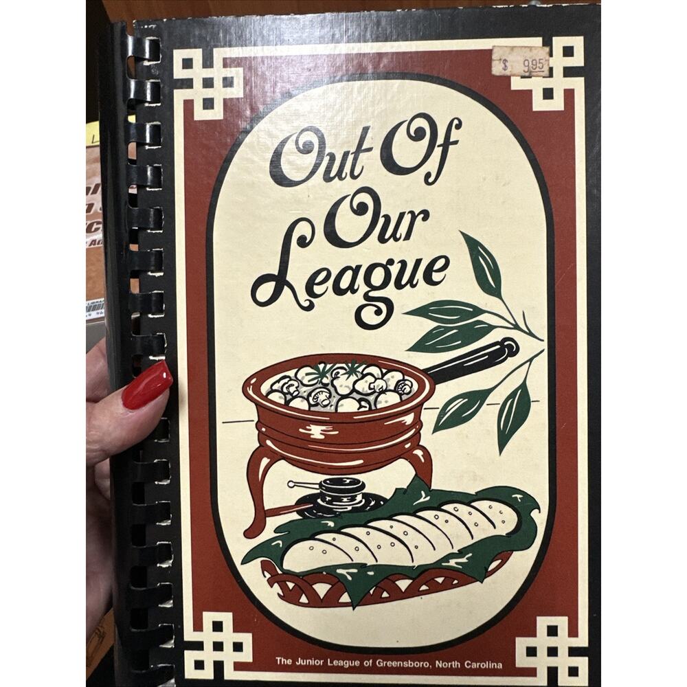 Out Of Our League Hardcover Spiral Bound 1981‎ 4th Printing